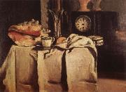 Paul Cezanne The Black Clock oil painting on canvas